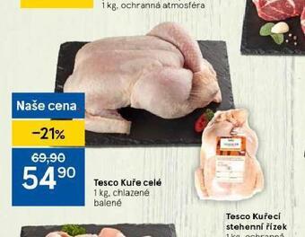 Tesco Kuře celé nabídka