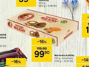 Tesco Marlenka kuličky nabídka