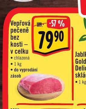 Jip Vepřová pečeně bez kosti nabídka
