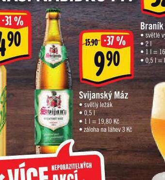 Jip Pivo svijanský máz nabídka