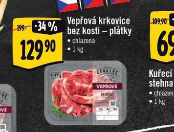 Jip Vepřová krkovice bez kosti - plátky nabídka