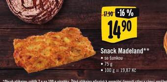 Jip Snack madeland nabídka