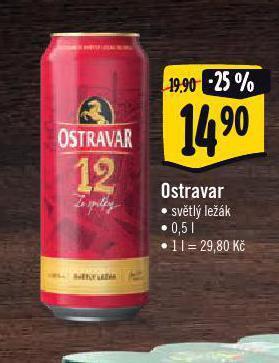 Albert Pivo ostravar nabídka