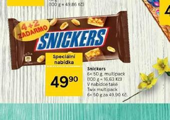 Tesco Snickers nabídka