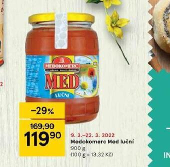 Tesco Medokomerc med luční nabídka