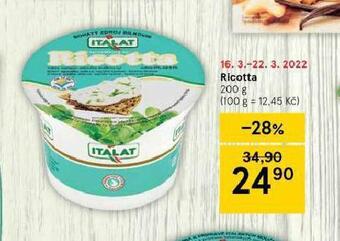 Tesco Ricotta nabídka