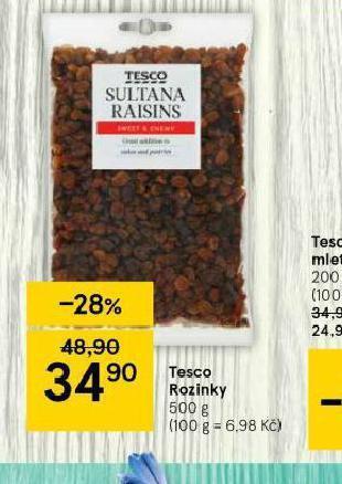 Tesco Tesco rozinky nabídka