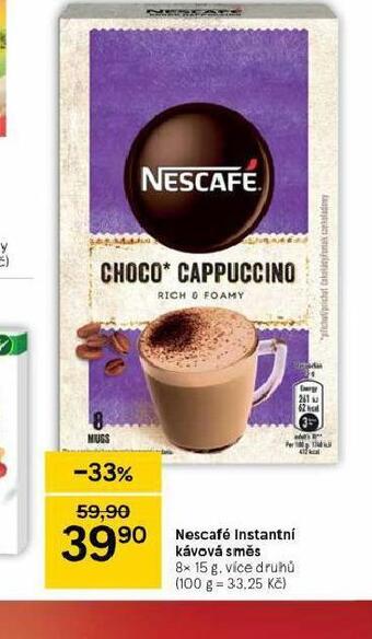 Tesco Nescafé instantní kávová směs nabídka