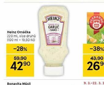 Tesco Heinz omáčka nabídka