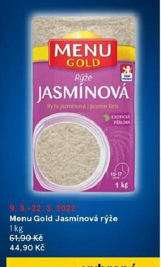 Tesco Menu gold jasmínová rýže nabídka