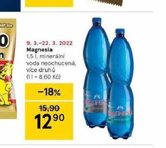 Tesco Magnesia nabídka