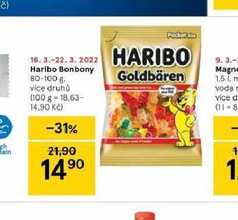 Tesco Haribo bonbony nabídka