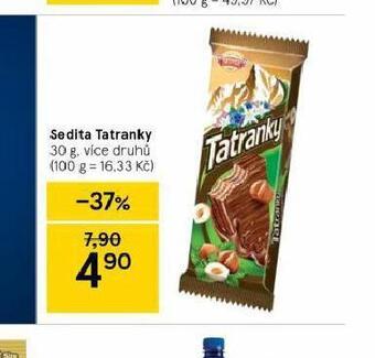 Tesco Sedita tatranky nabídka