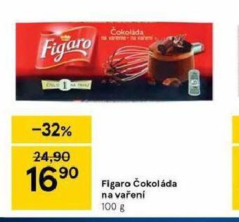 Tesco Figaro čokoláda na vaření nabídka