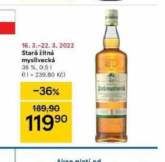 Tesco Stará žitná myslivecká nabídka