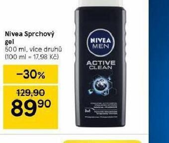 Tesco Nivea sprchový gel nabídka
