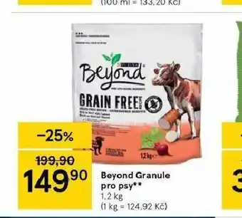 Tesco Beynd granule pro psy nabídka