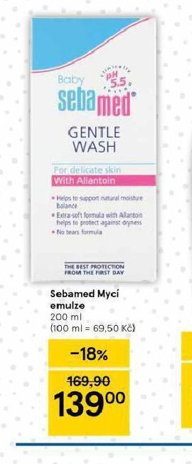Sebamed mycí emulze