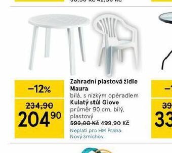 Tesco Kulatý stůl nabídka