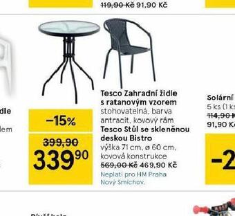 Tesco Stůl se skleněnou deskou nabídka