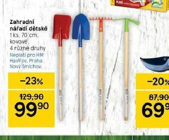 Tesco Zahradní nářadí dětské nabídka