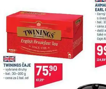 Makro Twingins čaje nabídka