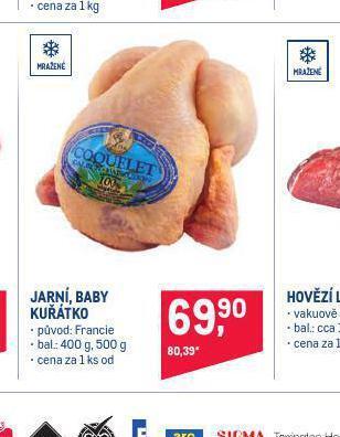 Makro Jarní baby kuřátko nabídka