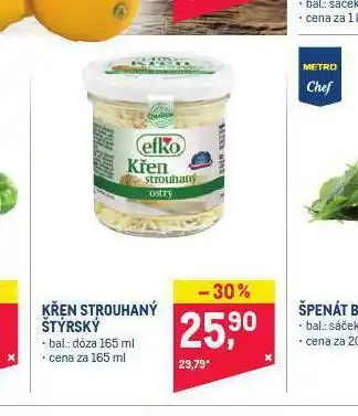 Makro Křen strouhaný štýrský nabídka
