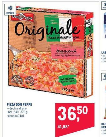 Makro Pizza don peppe nabídka