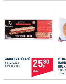 Makro Panini k zapékání nabídka