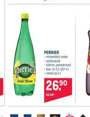 Makro Perrier ochucená voda nabídka