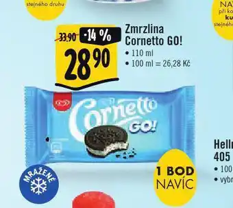 Jip Zmrzlina cornetto go! nabídka