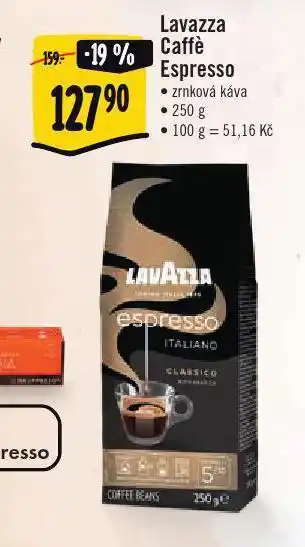 Jip Lavazza caffé espresso nabídka