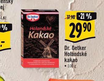 Jip Dr. oetker holandské kakao nabídka