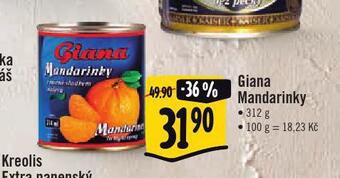 Jip Giana mandarinky nabídka