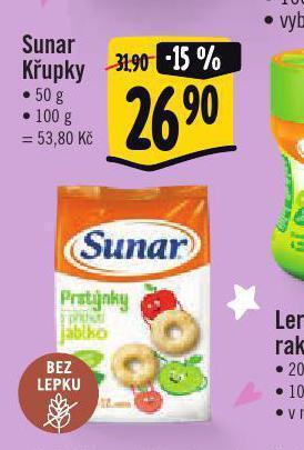 Jip Sunar křupky nabídka