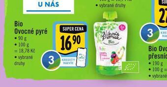 Jip Bio ovocné pyré nabídka
