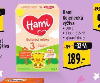 Jip Hami kojenecká výživa nabídka