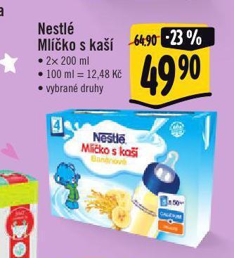 Jip Nestlé mlíčko s kaší nabídka
