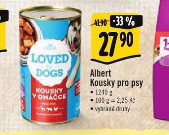 Albert kousky pro psy