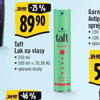 Jip Taft lak na vlasy nabídka