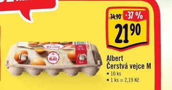 Jip Albert čerstvá vejce m 10 ks nabídka