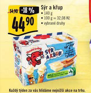 Albert Sýr a křup nabídka