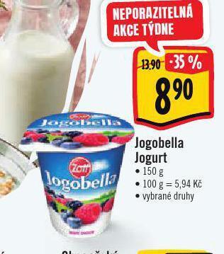 Albert Jogobella jogurt nabídka