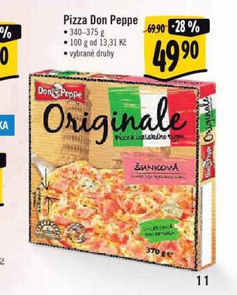 Albert Pizza don peppe nabídka