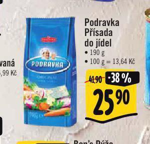 Albert Podravka přísada do jídel nabídka