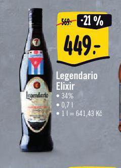 Albert Legendario elixir nabídka
