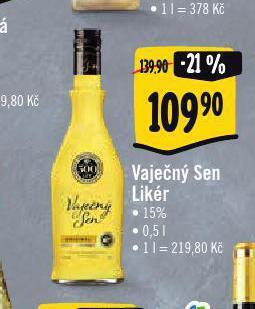 Albert Vaječný sen likér nabídka