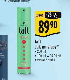 Albert Taft lak na vlasy nabídka