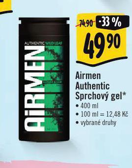 Albert Airmen authentic sprchový gel nabídka